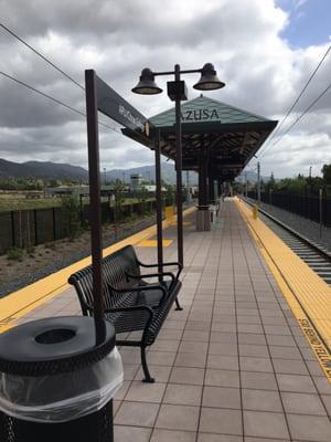 Azusa APU station, parking during weekday commuter hours is usually full by 7am be warned