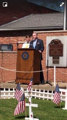 Memorial Day 2017. Judge Mike Bednar