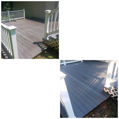 Trex Deck Cleaning