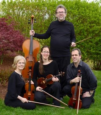 the Quantum String Quartet plays all kinds of music for any kind of event!