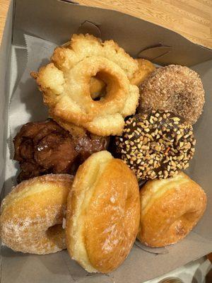 Dozen assorted donuts