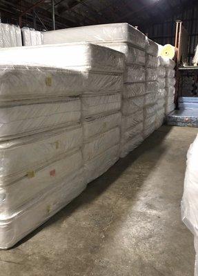 We have double sided pillow top. Your mattress will last you twice as long!