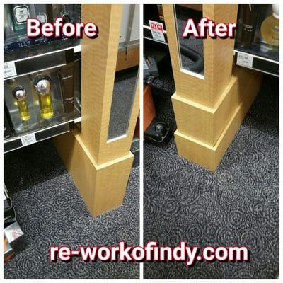 Perfumania cabinet repairs