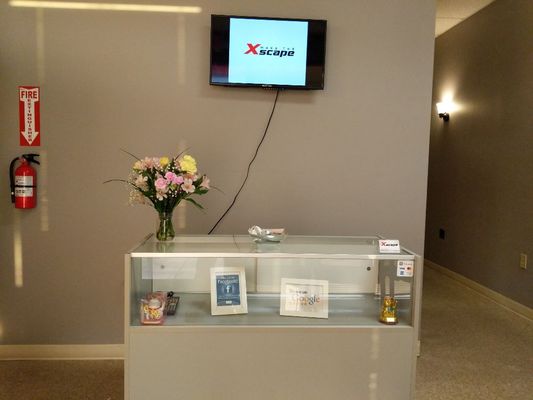 Reception area