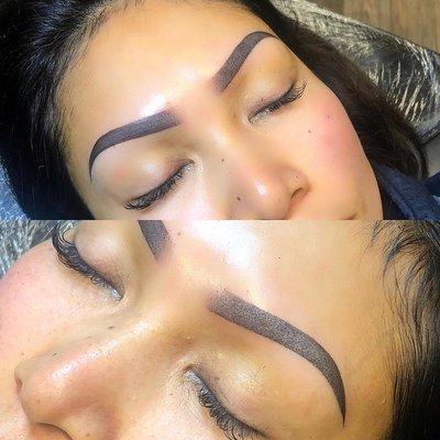 Ombré powder brows $150 promo available through December long