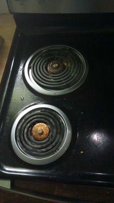 Oven Top Dirty