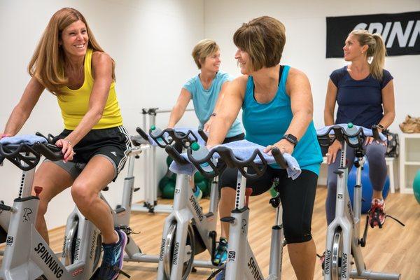 Western offers 13 weekly Spinning classes.  All are included in your membership!