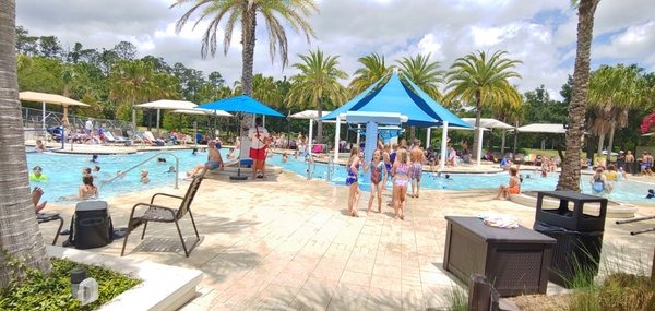 Water park at the Welcome Center