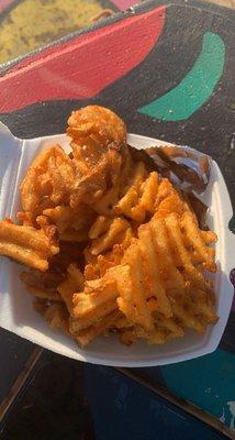 waffle fries