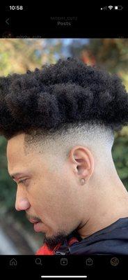 High fade