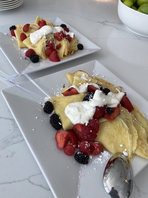 Nutella crepes