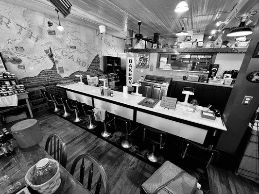 Vintage lunch counter!