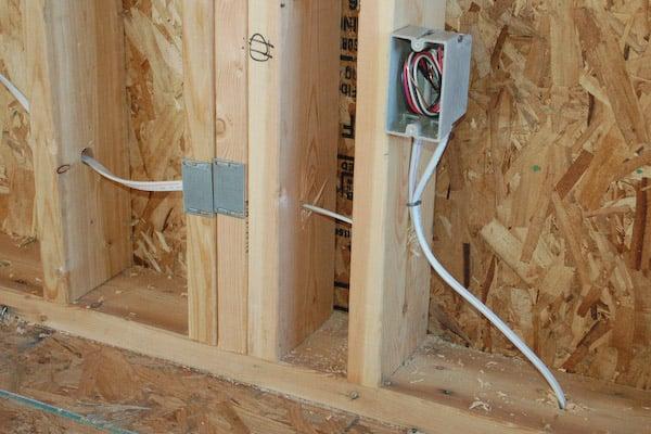 We do new construction electrical wiring