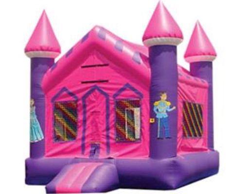 This Princess bounce house is sure to be a BIG hit with your little princess.