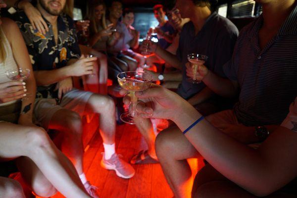 Party bus and transportation in Chapel Hill, Durham and Raleigh