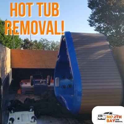 Hot tub removal