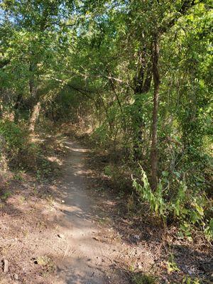 One of the nicer paved pathway