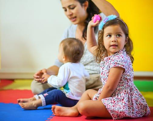 Ladybug Music class for babies and toddlers