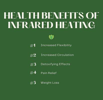 Benefits of Infrared therapy