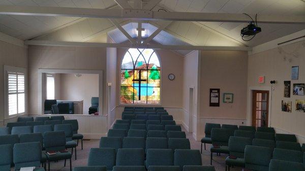 Truckee United Methodist -  Sanctuary Back