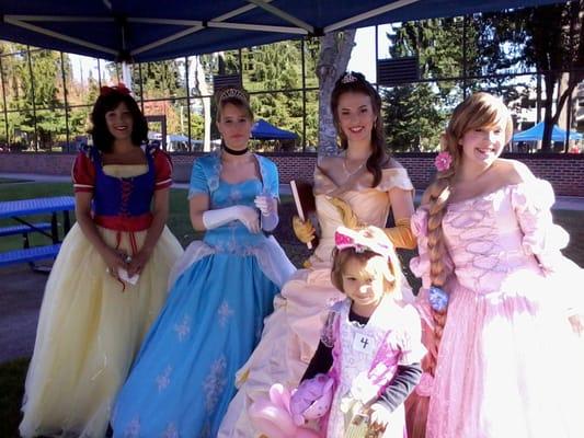 Princesses at Children's Day 2012