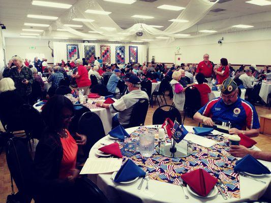 Today's Stockton Elks 218 Veterans Luncheon!