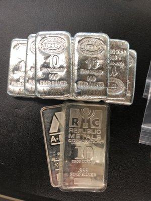 We Buy and Sell Silver and Silver Bullion