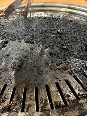 Burnt grill