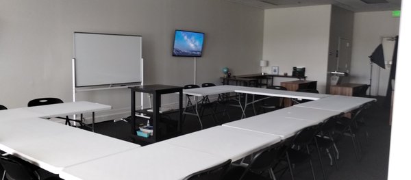 Training room we cleaned