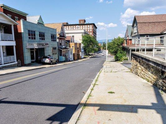 On 13th Ave. in Downtown Altoona