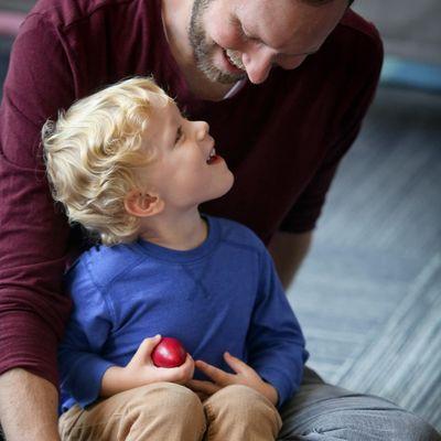 We love it when Dads (Grandparents, uncles, aunties) come to Kindermusik.