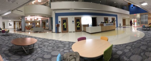 Pano view of waiting area