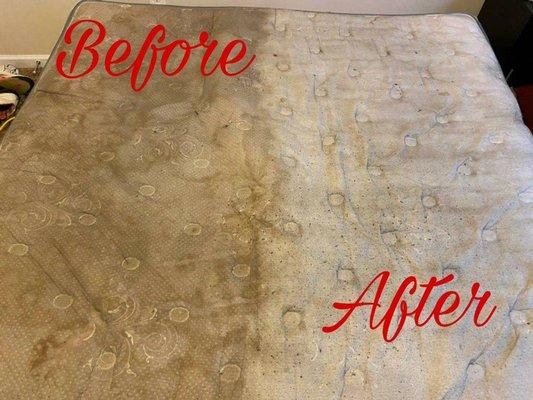 15 year old mattress recovery with sanitation!