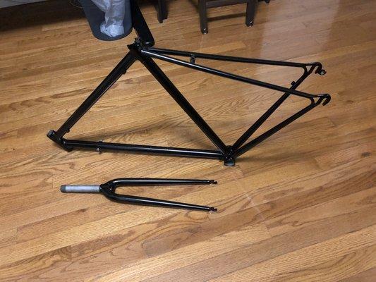 Like new! They even improved the integrated seat post clamp, for free!