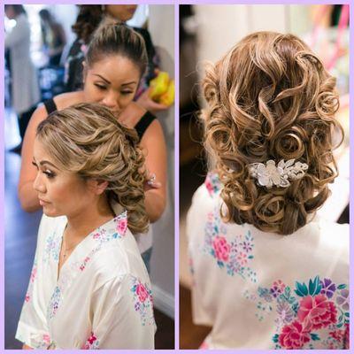 Wedding Hair by #Hairteezbygrace