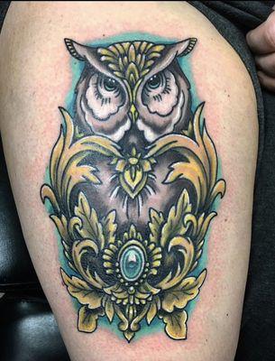 Owl tattoo