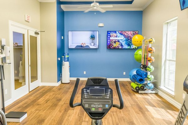 Get fit in the Cedar Point fitness center!