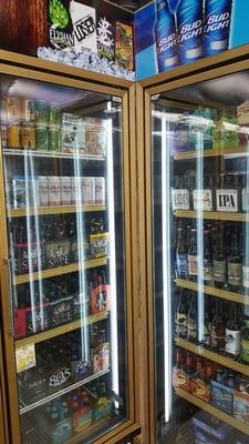 They have a nice and really cold beer selection,good liquor prices if you compar with the other stores, the service really good and fast