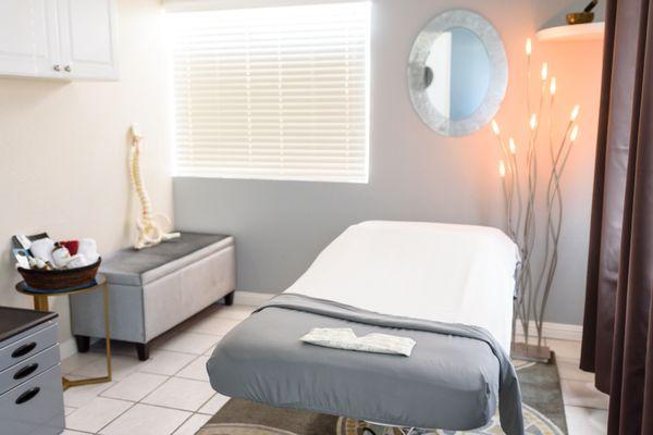 One of our treatment rooms.