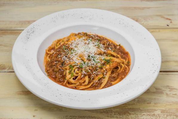 Bolognese - Ground Beef & Pork, Onion, Garlic, Parsley, Fresh Tomato, & Basil