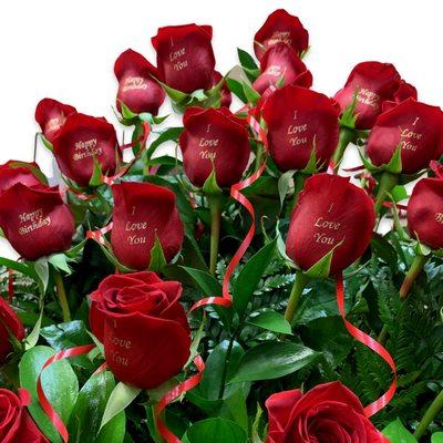 I love you speaking roses