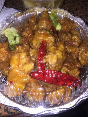 General Tso's Chicken. Free with a $30 order