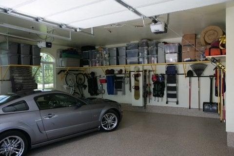 Storage System and Garage Flooring