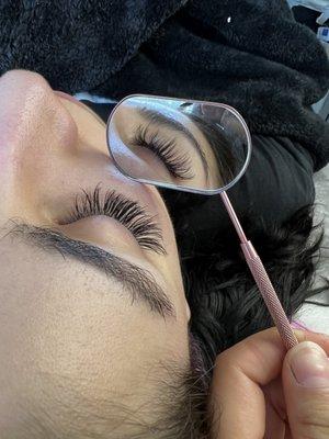 Hybrid Lash fill