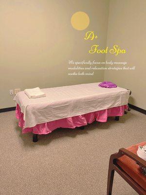 A + Foot Spa
9323 Perrin Beitel Rd

Ste 104

San Antonio, TX 78217