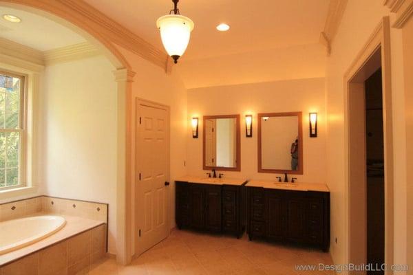 Master Bathroom,Created By Design Build LLC