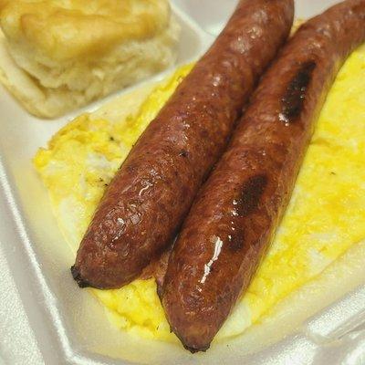 Smoke Sausage Breakfast