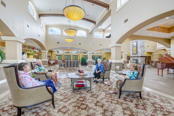 Grand Lobby at Tuscan Gardens of Venetia Bay