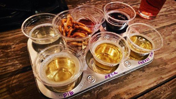 Cider sampler