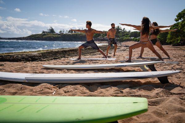 Surf and Yoga School Maui